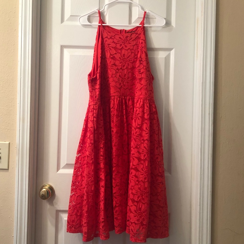 Lace Halter Dress
